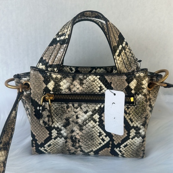 New GUESS Zed Python Mini Girlfriend Crossbody - Picture 4 of 10